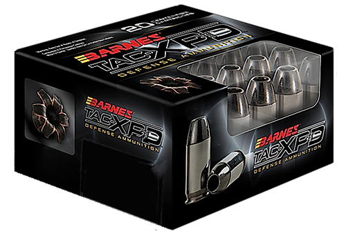 Barnes Tactical Personal Defense Handgun Ammunition 21552, 380 ACP, TAC-XPD, 80 GR, 990 fps, 20 Rd/Bx