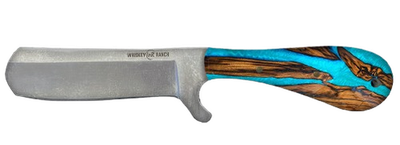 Whiskey Bent Knives Bullcutter Knife, Spring Branch Handle (WB41-60)