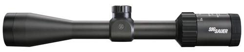 Sig Whiskey3 Rifle Scope SOW33201, 3-9x, 50mm Obj, 1" Tube, Black, Quadplex Reticle