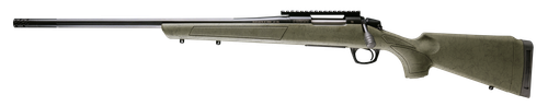 CVA Cascade Bolt Action Rifle CR3991GLH, 300 Win Mag, 24" Threaded Barrel, Graphite Black, Fixed OD Green w/Black Webbing Stock, Left Hand, 3 Rds