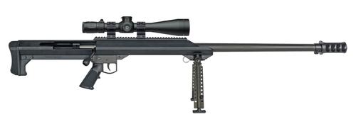 Barrett Model 99 Bolt-Action Rifle 19945, 50 BMG, 32", Tactical Black Stock, Scope Package, 1 Rd