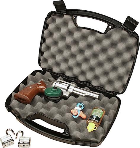 MTM Black Single Handgun Case Up To 6 in Barrel 80740
