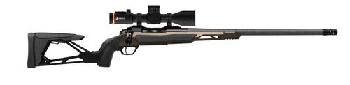 Gunwerks Endex Rifle System ENDEX227PRC, 7PRC, 22" Carbon Fiber Barrel, Skeletonized Folding Stock, FDE Finish