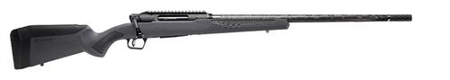 Savage Impulse Mountain Hunter Rifle 57901, 7mm Rem Mag, 24" Threaded, Fixed AccuStock, Black, 3 Rds