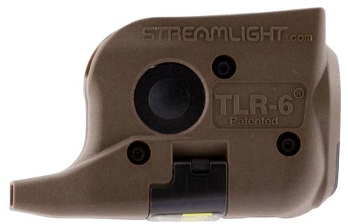 Streamlight 69278 TLR-6 Mounted Laser/Light Combo, Fits Glock 42/43, Flat Dark Earth