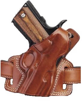 Galco Silhouette Concealment Holster For S&W N Frame w/2 in -4 in Barrel, Black, Model SIL126B