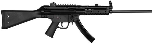 PTR 9R Semi-Auto Rifle 608, 9mm Luger, 16.20", Black Polymer Stock, Black Finish, 30 Rds