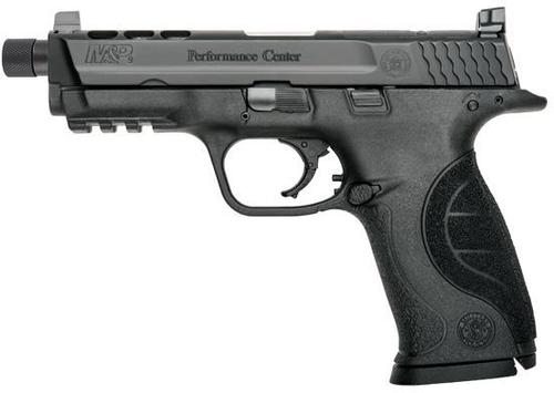 Smith & Wesson M&P 9 Performance Pistol 10267, 9mm, 4.25" Ported, Interchangeable Palmswell Grips, Black Finish, 17 Rd
