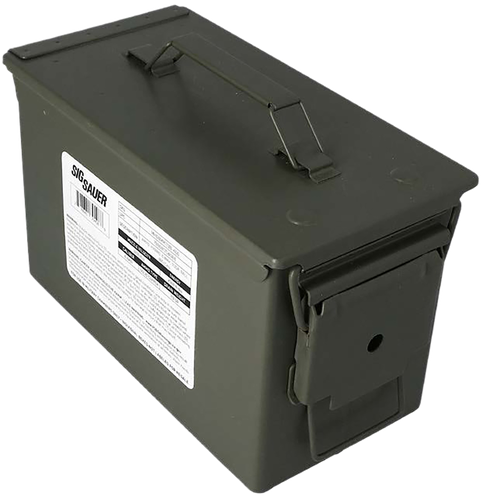 Sig Rifle Ammunition MH68MM113B460, 277 Sig Fury, Hybrid, 113 gr, 3200 fps, 460 Rd Can