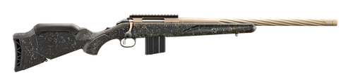 Ruger American Prairie Gen II Rifle 46998, 22 ARC, 20", Black Splatter Adj LOP Synthetic Stock, 10 Rds