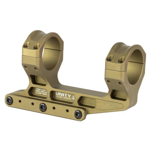 Unity Tactical LLC FAST LPVO Cantilever Optic Mount, 34mm, 2.05", Flat Dark Earth