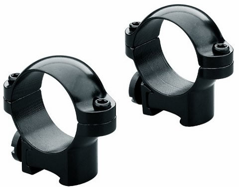 Leupold 22 Rimfire No Tap Rings 49947, Medium, 1", Gloss
