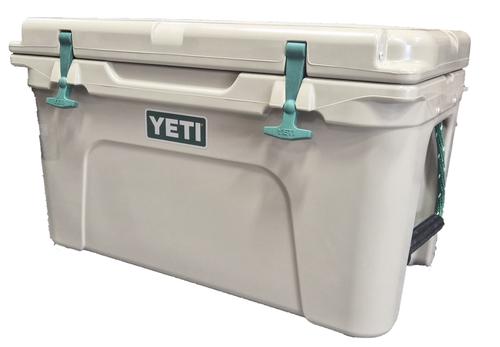 Yeti Tundra Series Cooler 45 Quarts, Tan and Dark Green