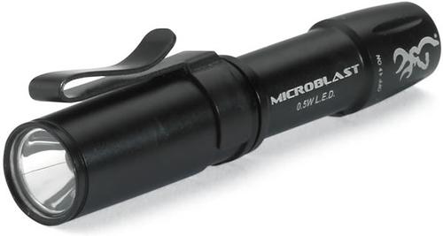 Browning Microblast High Output LED Flashlight AAA Black, 3712114