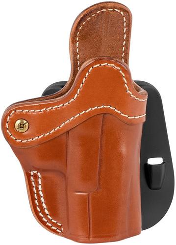 1791 Gunleather Optic Ready Paddle Hoster, Classic Brown, Right Hand, Multifit Size 2.1 (ORPDH21CBRR)