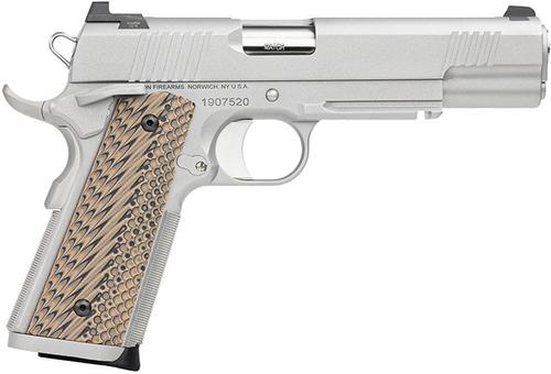 CZ-USA Dan Wesson Specialist Pistol 01815, 10mm, 5 in, Black/Brown G10 Grip, Stainless Finish, 8 Rd