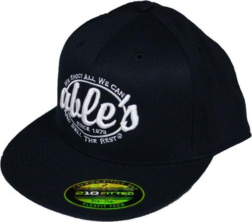 Able's Flex Fit Cap w/Flat Bill Navy (6 7/8 - 7 1/4), Small