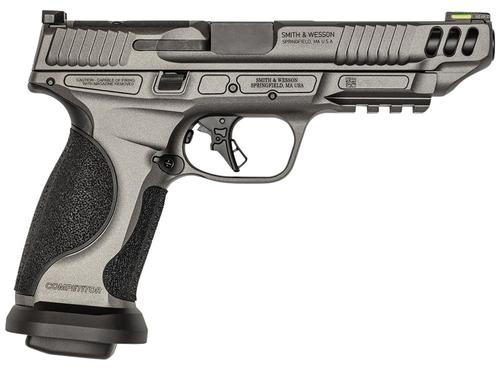 Smith and Wesson M&P Performance Center M2.0 Competitor 13199, 9mm Luger, 5", Tungsten Gray Finish, 17 Rds
