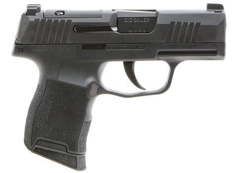 Sig Sauer P365 Optic Ready Pistol W365-9-BXR3P, 9mm, 3.1in, Black Polymer Grip, 10 Rds
