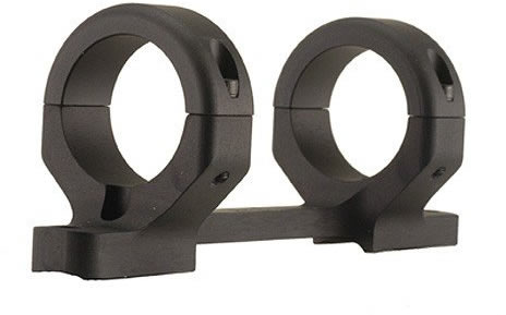 DNZ 20500 1 in Medium Short Action Matte Black Base/Rings For Browning ABolt