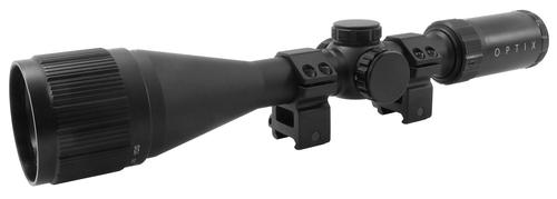 BSA OPTIX Rifle Scope HS4518X44A, 4.5-18x, 44mm AO Obj, 1" Tube, Illuminated Green/Red BDC-8 Reticle