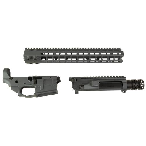 Radian Weapons Mod 1 Receiver Set + 14" Handguard W/ Raptor-SD Charging Handle, Radian Gray