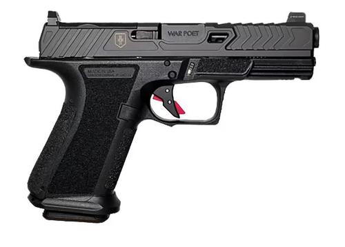 Shadow Systems MR920 War Poet Optic Ready Pistol SS-1090, 9mm, 4in, Black Frame Grips, 10 Rds