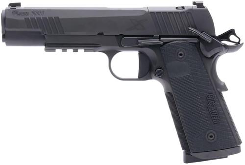 Sig Sauer 1911X Pistol, 1911XR45BXR3TB, 45 Auto, 5", G-10 Grips, Nitron Finish, Optic Ready, 8 Rds