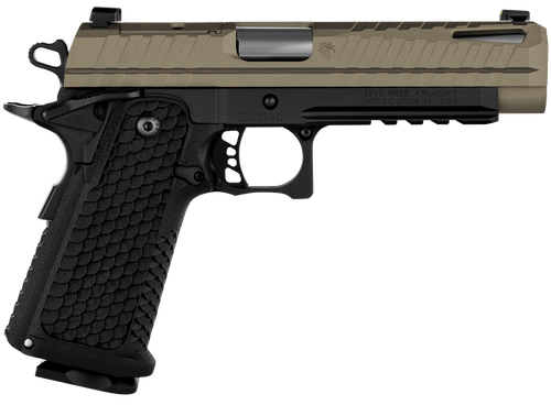 LIVE FREE ARMORY Apollo 11 Compact Optic Ready Pistol LFAPF712086, 9mm, 4.15in, Textured, Elite Flat Dark Earth Cerakote Finish, 17 Rds