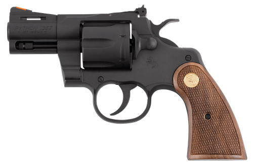 Colt Python Revolver PYTHON-BM2WTS, 357 Magnum | 38 Special, 2.5in, Walnut Grips, 6 Rds