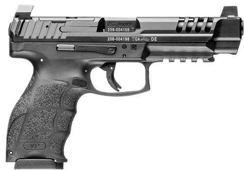 Heckler & Koch VP9L Optic Ready Pistol 81001157, 9mm Luger, 5in, Black Interchangeable Backstrap Grips, 15 Rds