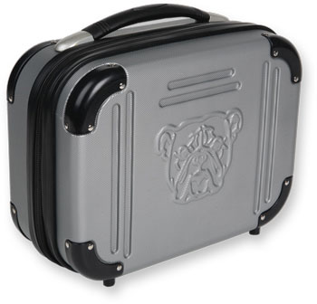 Bulldog BD580 9" X 12" X 5 Grey Molded Double Pistol Case w/ TSA Combo Lock