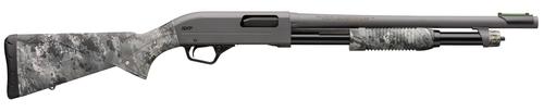 Winchester Repeating Arms SXP Hybrid Defender Shotgun 512450695, 20 Gauge, 18", 3" Chmbr, Gray Barrel/Rec, TrueTimber Midnight Synthetic Furniture, Fiber Optic Front Sight