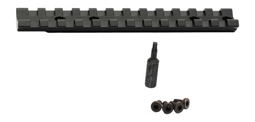 Savage Revel Picatinny Rail Matte Black 0 MOA