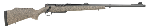Weatherby Mark V DGR Rifle, 375 H&H, 24", Tan w/Black Webbing Stock