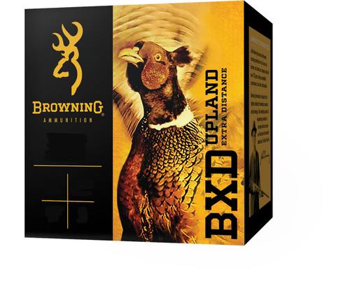 Browning BXD Upland Shotgun Ammunition B193511226, 12 Gauge, 2 3/4", 1-3/8oz, #6, 1485 fps, 25 Rd/bx