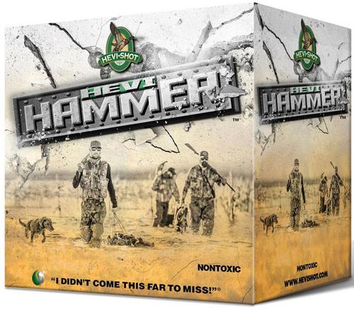 Hevishot Hevi-Hammer Waterfowl Shotshells 29003, 20 Gauge, 3", 1 oz, 1350 fps, #3 Steel/Bismuth Shot, 25 Rds/Bx