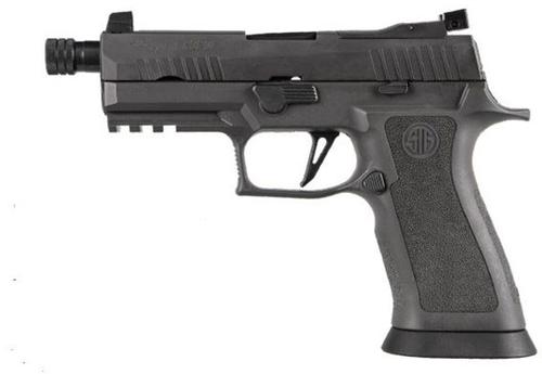 Sig P320 X-Carry Legion Pistol 320XCA9LEGIONTBR2, 9mm, 4.6" Threaded, TXG Tungsten Infused Grips, Legion Gray Finish, 17 Rds