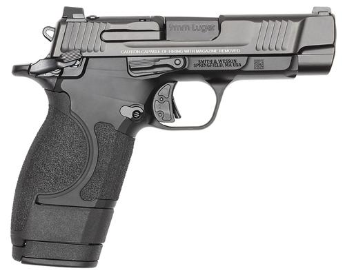 Smith and Wesson CSX E-Series Optic Ready Pistol 13957, 9mm Luger, 3.60in, Interchangeable Backstrap, Matte Black Finish, 15 Rds