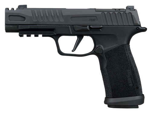 Sigarms P365 Fuse COMP Optic Ready Pistol, 9mm, 3.70in, Interchangeable Backstrap Grips, Black Finish, 17 Rds