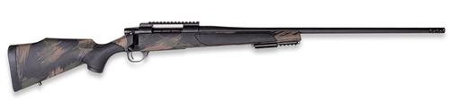 Weatherby Vanguard Black Hills Rifle VBH308NR2B, 308 Win, 20", Black polymer Monte Carlo stock with green & tan paint Stock, 5 Rds