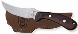 Case Ridgeback Hunter Rosewood Swept Skinner Fixed Blade Knife w/Plain Edge