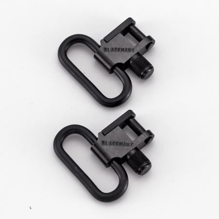 BlackHawk 1 in Blue Lock Down Sling Swivels 70SW07BK