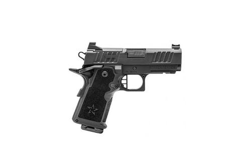 Staccato CS 2011 Pistol 14-1501-000112, 9mm, 3.5", 2011 Double Stack Grips, DLC Black Finish, DLC Barrel, Flat Trigger, 16 Rds