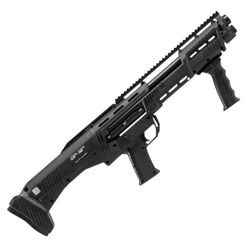 Standard Manufacturing Co. DP-12 Double Barrel Pump Shotgun DP12, 18.88", 3" Chmbr, Black Synthetic Stock, 14 Rds