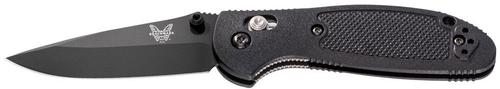 Benchmade Mini Griptilian Knife w/Plain Edge Black Drop Point Blade (555BK-S30V)