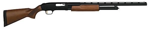 Mossberg 500 Bantam Shotgun 52132, 12 Gauge, 24 in VR, 3" Chmbr, Blue Barrel, Accu Chokes, Wood Stock