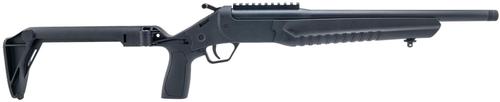 Rossi LWC Break Open Rifle LWC300BBKFS, 300 Blackout, 16.5" Threaded, Folding Stock, Single Shot 1 Rd