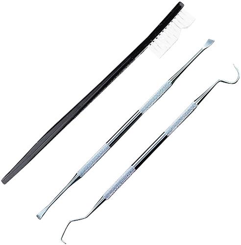 KleenBore KB-PBSET 3-Piece Pick & Brush Tool Set