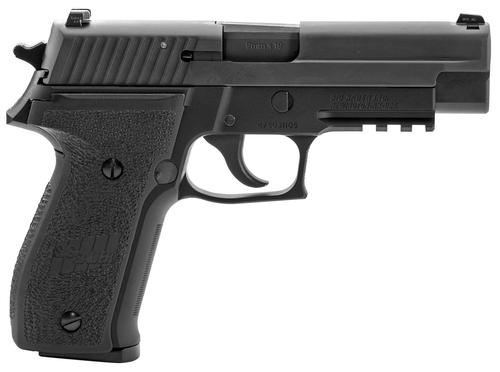 Sig Sauer P226 MK25 SA/DA Pistol MK2510, 9mm Luger, 4.40", Black Hardcoat Anodized Finish, 10 Rds